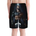 thumbnail image 5 of Boys Roman Wres-Tler Reign Beach Shorts Swim Trunks Swim Shorts Quick Dry Pool Suit Swimwear For Kids Youth, 5 of 8