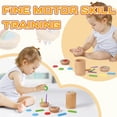 thumbnail image 3 of Juguetes de clasificación de colores Montessori ALLABC 3 en 1 para 1 a 3 años, 3 of 5