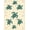 Teal Cream Coral, Pattern 2, variant on ODIKA Turtle Stained Mosaic Ocean Border Entryway Teal Beachy Nautical Flowing Dynamic for Playroom, Bedroom, Reading Nook, Pet Friendly & Kids Safe Play