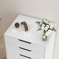 thumbnail image 2 of Homfa Vertical 8 Drawer Dresser, 44.5’‘H Modern Drawers Dresser for Bedroom Living Room, White, 2 of 8