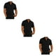 thumbnail image 4 of Minnieouse Fiesta Viajar Senderismo Camisa de un solo pecho para hombre Camisas de manga corta con botones de verano Ropa de moda Negro L Type1 NO1, 4 of 6