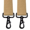 thumbnail image 4 of KAMBERFT Champagne Heavy Duty X-Back Suspenders for Men, 1.4 inch Wide Adjustable Elastic Straps, 4 of 5