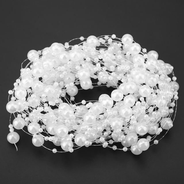 Decoration Beads,10M Fishing Thread Artificial Beads Curtain String Beads Tailored for Perfection