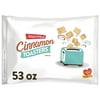 Malt-O-Meal Cinnamon Toasters Breakfast Cereal, Cinnamon Cereal Squares, 53 OZ Resealable Cereal Bag