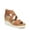 Toffee Brown, variant on SOUL Naturalizer Womens Goodtimes Strappy Wedge Casual Sandals - Medium & Wide Width