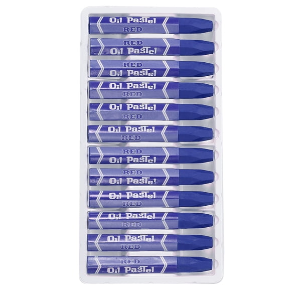 Uxcell Pasteles de Aceite Azules, 36 Piezas Crayones de Aceite Suaves Vibrantes y Cremosos Suministros de Arte para Pintura Artística Dibujo Mezcla Graffiti para Artistas Principiantes