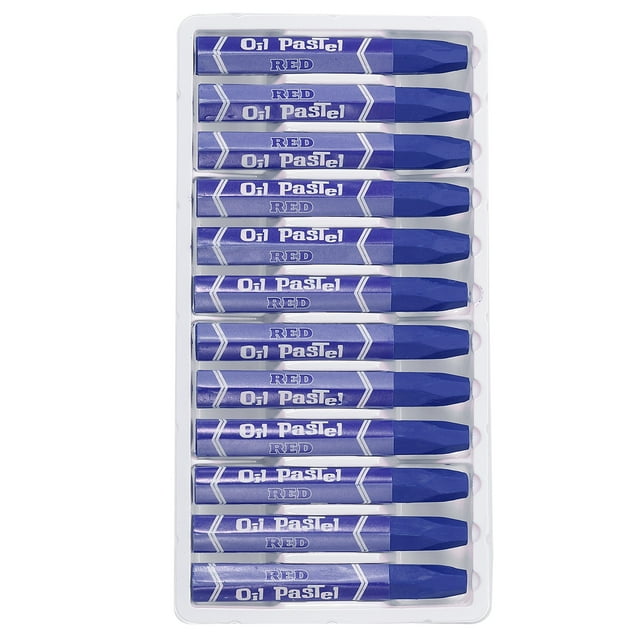Uxcell Pasteles de Aceite Azules, 36 Piezas Crayones de Aceite Suaves Vibrantes y Cremosos Suministros de Arte para Pintura Artística Dibujo Mezcla Graffiti para Artistas Principiantes