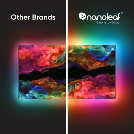 Nanoleaf - 4D - Screen Mirror + Lightstrip Kit (For TVs and Monitors up to 85") - Multicolor