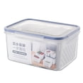 thumbnail image 1 of Bewildely Caja de almacenamiento de frutas y verduras para nevera, gran capacidad, escurridor hueco para cocina, organizador de despensa para el hogar, Organizadores de utensilios de cocina Largo Bewildely HA070910-03, 1 of 6