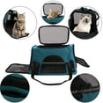 thumbnail image 2 of 17.32" X 9.84" X 11" Pet Dog Cat Carrier Bag Travel Handbag & Car Seat Pet Carrier, 2 of 9