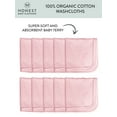 thumbnail image 3 of Honest Baby Clothing Baby Boy or Girl Gender Neutral Organic Cotton Washcloth Gift Set, 10 Pack (One Size), 3 of 6