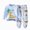 H01-Light Blue, variant on TOWED22 Toddler Baby Boy Football Outfits 6 12 18 24 Months 2T 3T 4T 5T 6T Clothes Game Day Sweatshirt   Pants Waffle Set Fall Size:6-12 M,Color:Blue