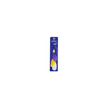 LSU Tigers Team Color Feather Hair Clip