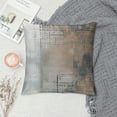 thumbnail image 2 of PRATYUS  Grey Throw Pillow Covers Taupe Pillow covers Decorative Throw Pillow covers for Couch Bed Living Room Beige Tan Modern Abstract Art Painting Cushion Pillowcases 12x12in, 2 of 5