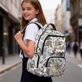 thumbnail image 6 of Binienty Duck Camo Cute Girls School Backpack 5th Grade Large Capacity Lightweight Bookbag with Front Pockets Daypack Kids School Supplies, 6 of 8