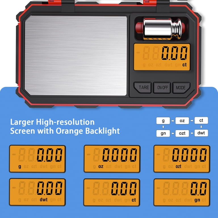 Brifit Digital Mini Scale, 200g with Calibration Weight photo 4