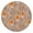 Pioneer Flower Floral-3, variant on Pioneer Flower Floral Print Pattern Round Fitted Tablecloth with Elastic Edge,Dining Table Cover Waterproof,Outdoor Round Tablecloth for Camping,Dining,Indoor and Outdoor
