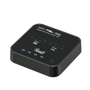 Rosewill NVMe SSD Cloner, M.2 Duplicator Dual Bay NVMe Enclosure, Tool-Free 20Gbps USB3.2 Gen 2X2 SSD to USB Adapter M.2 Docking Station for M Key PCIE NVMe SSD Reader Supports Offline Clone