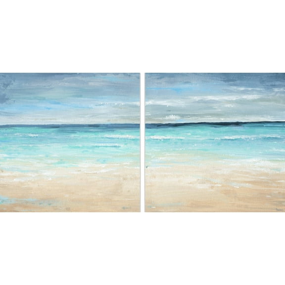 Blue Coast Diptych