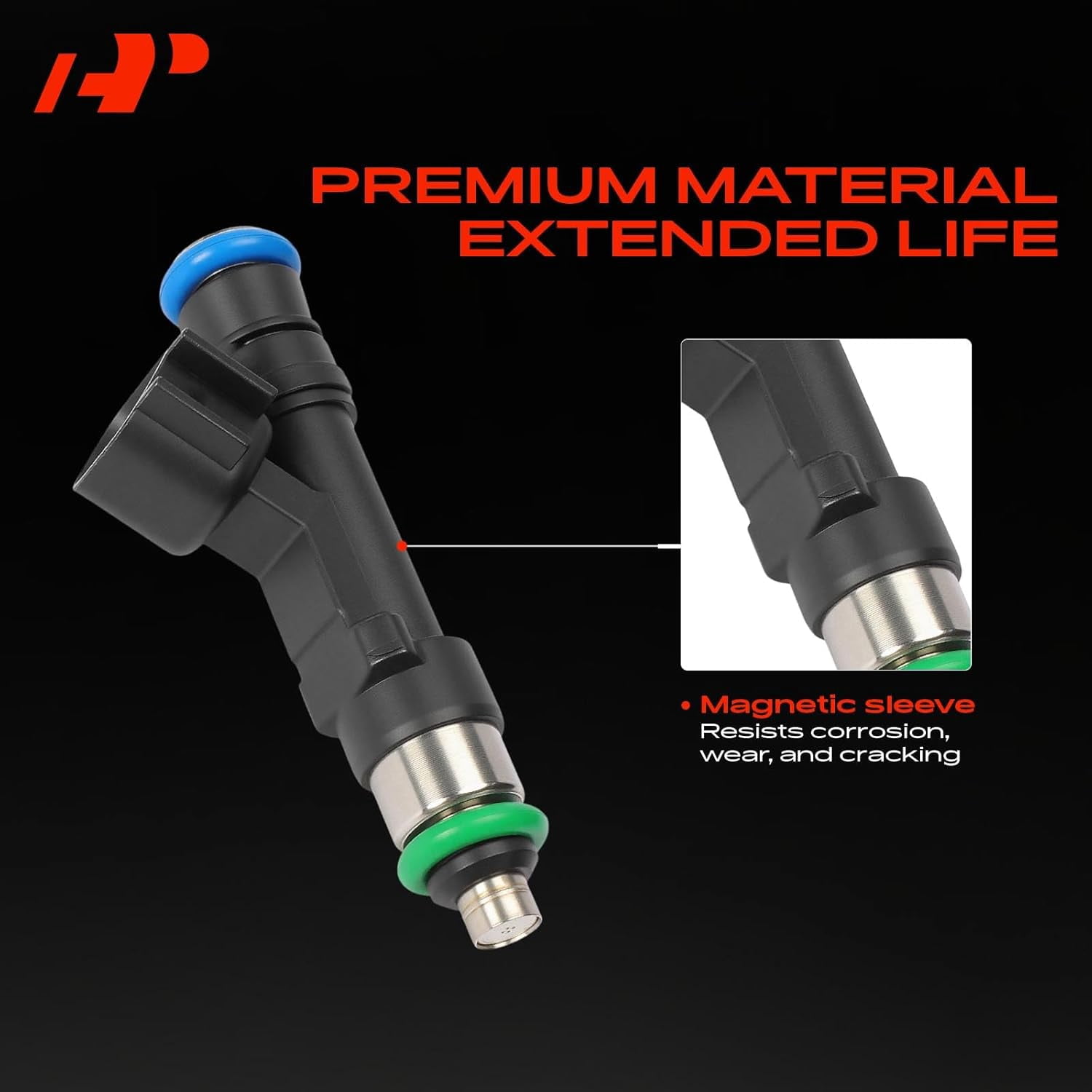 A-Premium Fuel Injectors Compatible with Ford Expedition 03-04, E-150 E-250 E-350 E-450 Club Wagon Super Duty, V8 5.4L, Set of 8, Replace# 0280158001, 822-11167