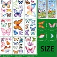 thumbnail image 2 of Heyingu 9Sheet Spring Butterfly Window Clings Double Anti-Collision Summer Butterfly Window Decals for Home Living Room Kitchen Decor, 2 of 7