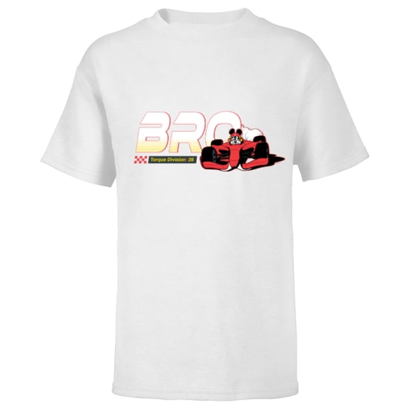 Disney Racing Bro Family Trip Race Car Vacation Matching - Short Sleeve T-Shirt for Kids - Customized-White