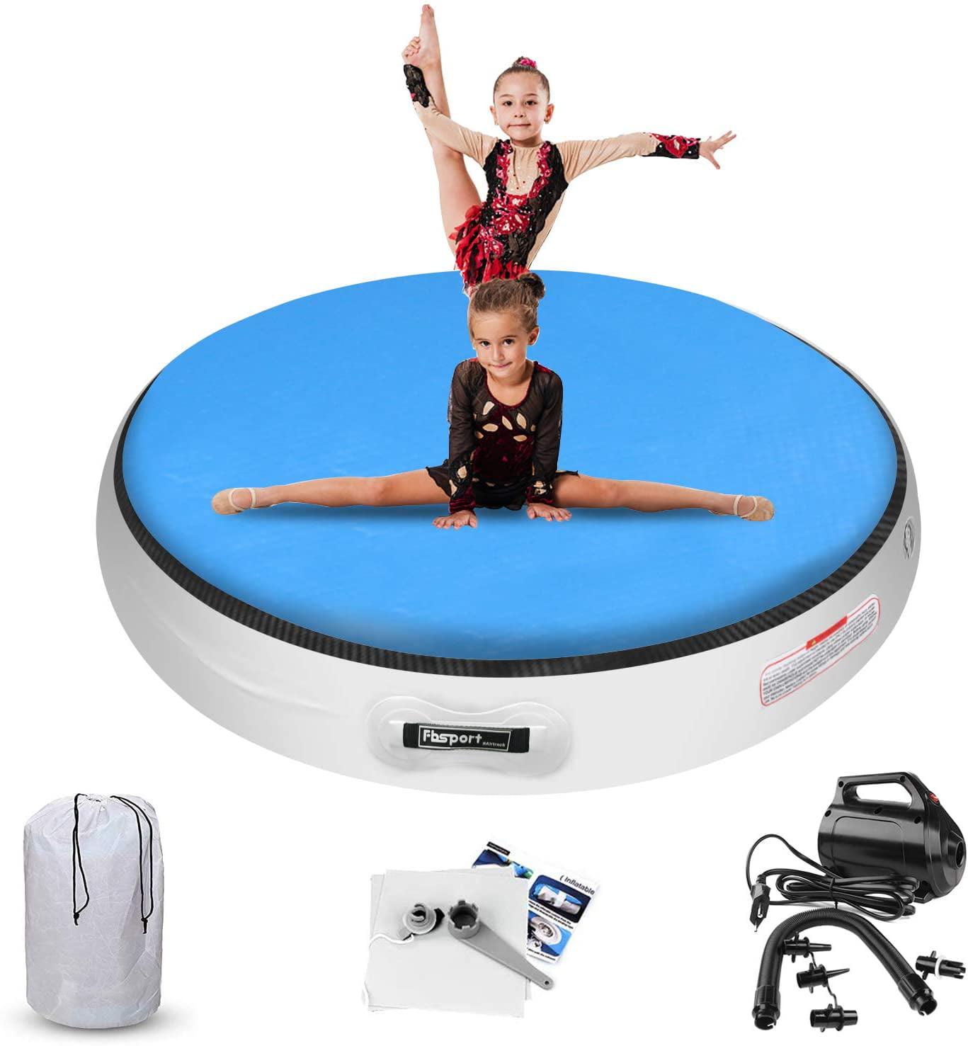 Details about   Inflatable 3.3ft-20ft Air  Mat Floor Tumbling Gymnastics GYM Mat w/Pump USA 