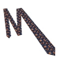 thumbnail image 6 of Zufioo Cute Foxes Print Men's Silk Tie, Business Suit Tie - Anti-floating Buckle Design, Clothing Accessories Suitable for Business, Daily Life, Banquets, 6 of 7