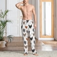 thumbnail image 2 of Naloa Retro Rooster Pajama Pants Men, PJ Bottoms, Sleep & Lounge Pants-Small, 2 of 6