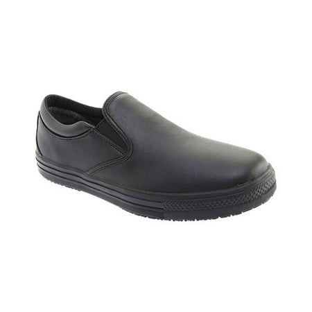 

Men s Genuine Grip Footwear Slip-Resistant Retro Slip-on Work Shoes
