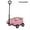 Pink, variant on Portable Pet Trolley Foldable Dog Trolley Camping Mall Dual-purpose Cat and Dog Pet Trolley