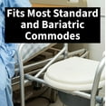 Commode Bucket Replacement Pail for Most Standard and Bariatric