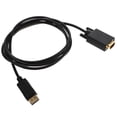 thumbnail image 5 of Cable Displayport a Vga para conectar una computadora de escritorio o portátil a un monitor o proyector Cable de video para pantalla transparente de 1080p Puerto de pantalla de 1,8 m, 5 of 5