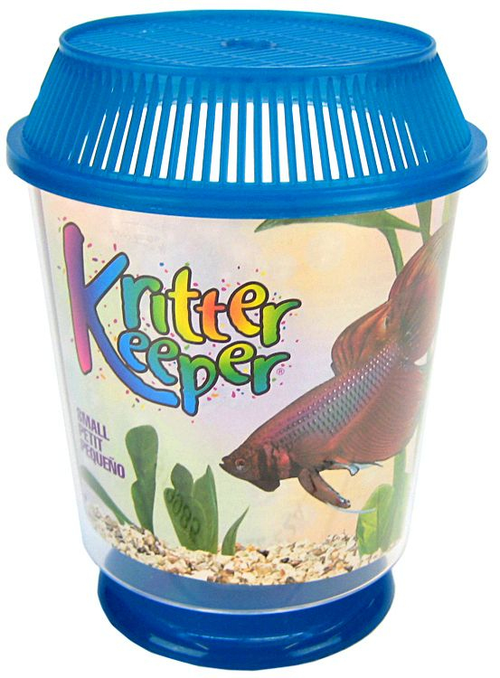 Small 6 count Lees Kritter Keeper Round for Fish, Insects or Crickets