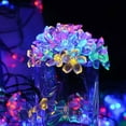 thumbnail image 2 of LED Solar Garden String Light Battery Powered Christmas Fairy Light Waterproof Flower Garland for Street Lawn Patio, 2 of 5