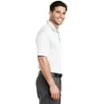 thumbnail image 3 of Port Authority K573 Rapid Dry Mesh Polo, White, M, 3 of 6