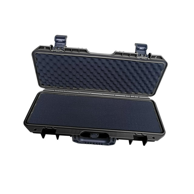 fastboy Longue Boîte à Outils Accessoires de Garage Réparations Mécaniques Petite Boîte à Outils+coton Noir Pièces Durables Coffre Noir Boîte à Outils+coton