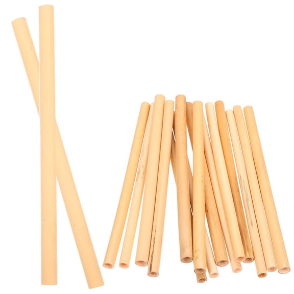 NIAIZEK Reed Bees Tubes Natural Khaki for Beekeeping Outdoor Use 50Pcs