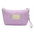thumbnail image 1 of Bolsa de cosméticos floral Vhermosa portátil rosa claro, 1 of 8