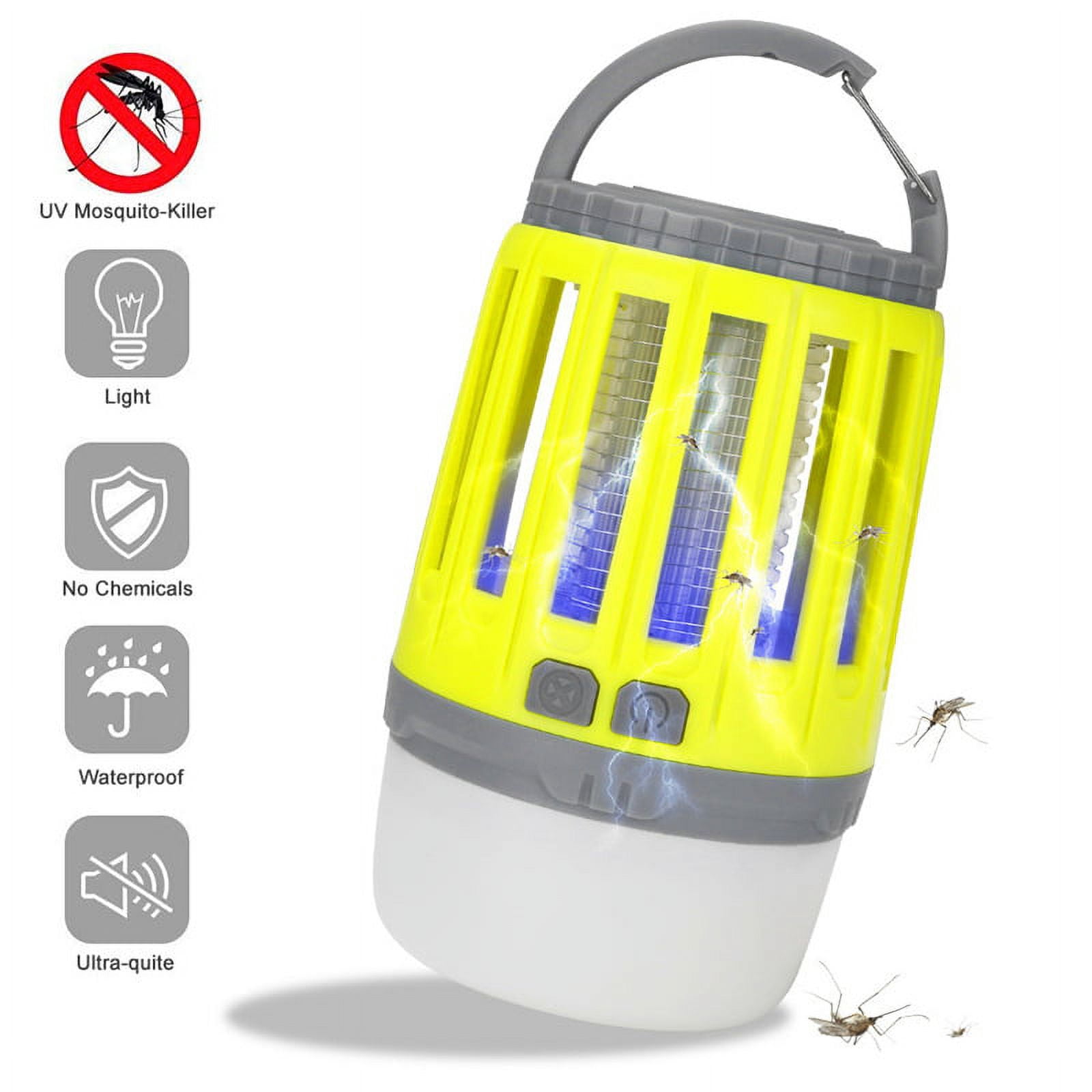 Electric Insect Killer Trap UV Light Tent Lamp Mosquito Fly Bug Zapper Catcher