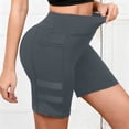 thumbnail image 4 of COMVALUE Women's 5''/7''/9'' Swim Shorts UPF 50+ High Waisted Board Shorts with Pockets Liner Quick Dry Swimsuit Bottoms (Grey, XXL), 4 of 7