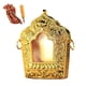 thumbnail image 4 of Caja Gau budista, amuleto budista de cobre, colección de decoración étnica budista para rezar Oro, 4 of 8