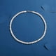 thumbnail image 4 of Imitation Pearl Necklace Men Simple Handmade Strand Bead Necklace 2022 New Trend#wdmy184--45Cm Pearl Necklace-Model code 26673 45Cm Pearl Necklace, 4 of 5