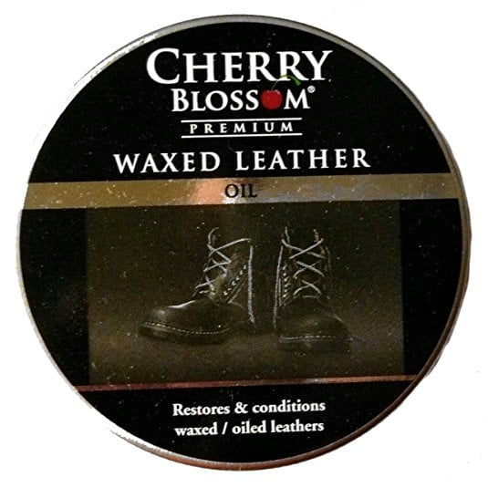 Cherry Blossom Premium Dubbin Waterproofing Wax Black Neutral Boots Wax 