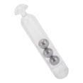 thumbnail image 6 of Fishing Lure Baits Rattles Insert Tube Rattles Shake Attract Fly Plastic Fishing Sound BarTransparent White, 6 of 8