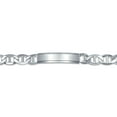 thumbnail image 5 of Bling Jewelry Mens 25O Gauge Solid Men's Mariner Anchor Link ID Bracelet, 5 of 7