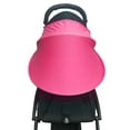thumbnail image 2 of UDIYO Baby Stroller Pram Pushchair Windproof Sun Shield Visor Sunshade Canopy Cover, 2 of 8