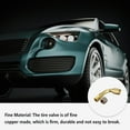 thumbnail image 2 of Guardoinrt Copper Auto Tire Valve Reusable Replacement Dustproof Cap Anti-corrosive Motorcycle Tyre Extension Adapter Accessories 135 Degree, 2 of 6