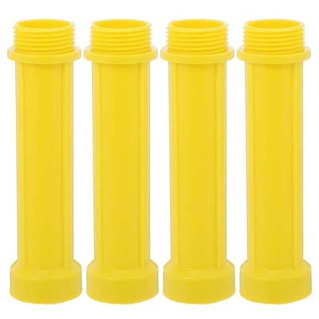 Shisuyan 4pcs Caulking Tips Replacement Extension Tubes Caulking Extension Tubes Caulk Replacement Extension Hose Caulking Extended Tubes Caulking Nozzle Supply
