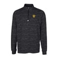 thumbnail image 2 of Men's Cutter & Buck Black Missouri Tigers Vault Big & Tall Traverse Camo Print Stretch Quarter-Zip Pullover Top, 2 of 3